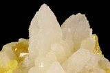 Sulfur and Celestine Crystal Association - Italy #93653-2